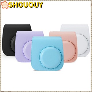 Shououy ฝาครอบป้องกัน คุณภาพสูง พกพาง่าย สีพื้น กล้องทันที