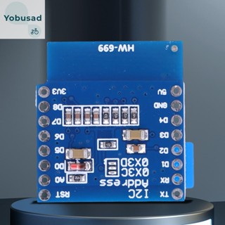 [Yobusad.th] บอร์ดหน้าจอเรืองแสงในตัว IIC I2C OLED SSD1306 0.66 นิ้ว สําหรับ D1 MINI