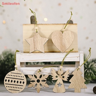 [Smileofen] ใหม่ จี้ลูกบอลเกล็ดหิมะ แบบกลวง สําหรับแขวนตกแต่งต้นคริสต์มาส DIY 1 กล่อง