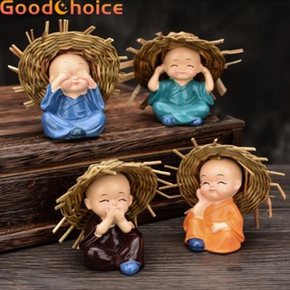 Llittle Monk 6x6.5cm Car Decoration Cute Home Decoration Lovely Ornaments