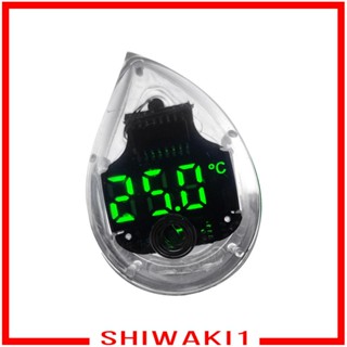 [Shiwaki1] เครื่องวัดอุณหภูมิดิจิทัล หน้าจอ LED สําหรับตู้ปลา