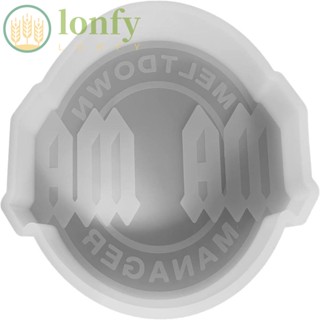 Lonfy แม่พิมพ์ซิลิโคน มาม่ารถยนต์ สีขาว แม่พิมพ์ซิลิโคน ทําสดใหม่ 4 * 2 นิ้ว Car Freshie