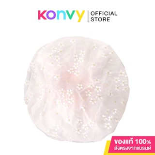 Konvy Shower Cap หมวกอาบน้ำ สีชมพู ดีไซน์สุดน่ารัก ผลิตจากวัสดุคุณภาพดี น้ำหนักเบา สวมใส่สบาย.