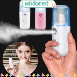 Wisdomest เครื่องทําความชื้นในอากาศ แบบมือถือ ชาร์จ USB