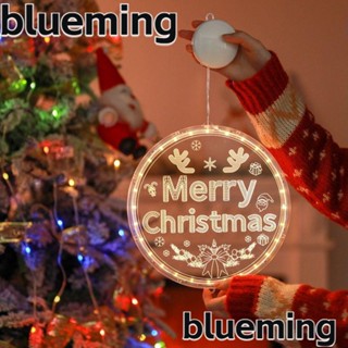 Blueming2 สายไฟ LED อะคริลิค ทรงกลม สําหรับตกแต่งบ้าน เทศกาลคริสต์มาส 2024