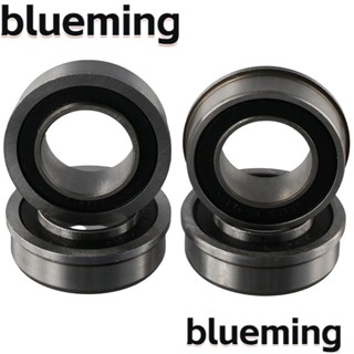 Blueming2 ตลับลูกปืนเม็ดกลมหน้าแปลน F6003-20RS ขนาดเล็ก 3/4 นิ้ว แบบเปลี่ยน 4 ชิ้น