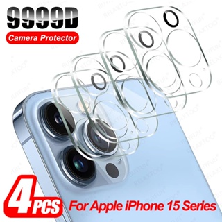 iPhone15Pro Camera Glass 4Pcs For Apple iPhone 15 Pro Max Case Lens Tempered Glass iPhone15 Plus 15Pro 15ProMax 2023 Protector