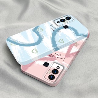 เคสโทรศัพท์มือถือ PC แข็ง ปิดด้านหลัง ลายดาว หลากสี สไตล์เกาหลี สําหรับ Infinix Hot 12 Play Hot 10 Play 11 9 Note 12 Smart 6 TECNO Pova Neo