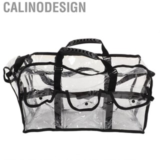 Calinodesign See Through Tote Bag Multipurpose Transparent Shoulder Stain Resistant