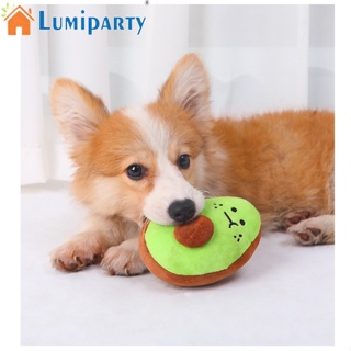 Lumiparty ตุ๊กตาของเล่น รูปแตงโม อะโวคาโด กีวี่ ผลไม้ หลากสี สําหรับสัตว์เลี้ยง สุนัข