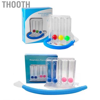 Thooth Breathing Exercise Device  Detachable Respiratory Exerciser for Vital  Training Patients