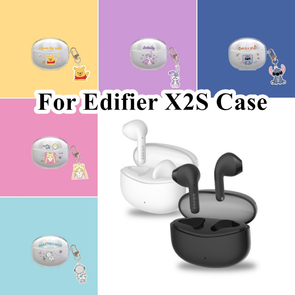 【ส่วนลด】เคสหูฟัง แบบนิ่ม ลายการ์ตูน สําหรับ Edifier X2S Edifier X2S