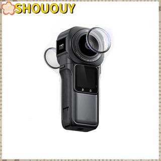 Shououy ตัวป้องกันเลนส์กล้องแอคชั่น สําหรับ Insta360 ONE RS 1 นิ้ว