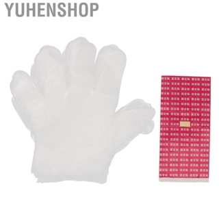 Yuhenshop Hot Wax Mitten Bag Paraffin Hand Bath Liner Soft Transparent Disposable for Beauty Salon Women