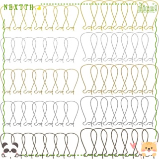 Nextth ตะขอต่างหู โลหะผสม 12*25 มม. 16*38 มม. สําหรับทําเครื่องประดับ แฮนด์เมด