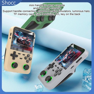 Shocc D007Plus เกมคอนโซลมือถือ หน้าจอ 3.5 นิ้ว 10000+ สไตล์เรโทร ขนาดพกพา