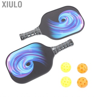 Xiulo Pickleball Racket Set  Ergonomic Paddles for Competition Indoor Training