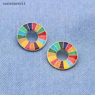 Ta เข็มกลัด 17 สี สําหรับพัฒนาการ SDGs Pin