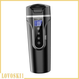 [Lovoski1] กาต้มน้ําไฟฟ้า 12V 450 มล. แบบพกพา สําหรับรถยนต์ รถบรรทุก