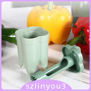 [Szlinyou3] เครื่องปอกเปลือกพริกไทย แตงกวา มะเขือเทศ แบบเกลียว