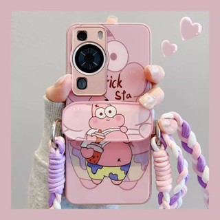 เคสโทรศัพท์มือถือ ลายการ์ตูนอนิเมะ พร้อมสายคล้อง สําหรับ Huawei p60pro p50 nova11 10 Honor 90