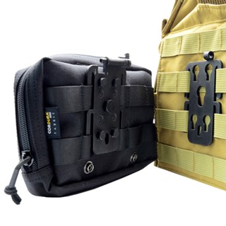 Molle แผ่นอะแดปเตอร์บล็อกสายพาน MOLLE แบบเปลี่ยนเร็ว