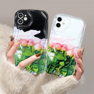 เคสโทรศัพท์มือถือแบบนิ่ม ลายดอกกุหลาบ 3D สําหรับ Huawei Nova 5T 7i P 50 40 30 Pro Mate 50 40 30 Pro Nova 8se 8i Ins