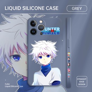 เคสโทรศัพท์มือถือ ซิลิโคน กันรอยกล้อง ลายการ์ตูนอนิเมะ HUNTER Killua น่ารัก สําหรับ Samsung A01 A02 A02s A03 A03s A04 A04s A04e