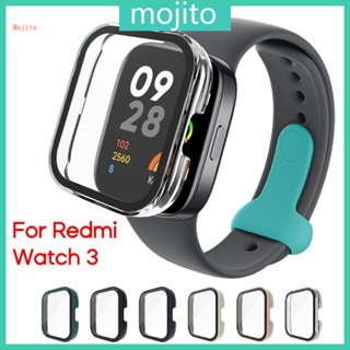 Mojito เคสป้องกันรอยขีดข่วน และตัวป้องกันหน้าจอ เหมาะสําหรับ Watch 3 พร้อมฟิล์มกระจกนิรภัยสมาร์ทวอทช์