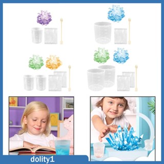 [Dolity1] ของเล่นคริสตัล ทดลองทางวิทยาศาสตร์ DIY สําหรับเด็กผู้ชาย และผู้หญิง 8-10