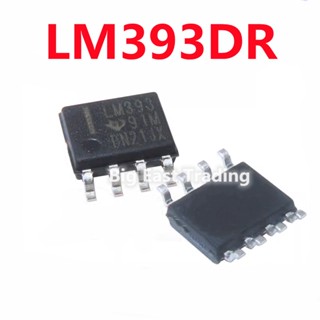 แผ่นแพทช์ LM393 SOP-8 LM393DR 10 ชิ้น