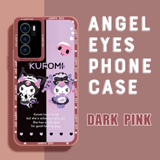 เคสโทรศัพท์มือถือ ยางนิ่ม ป้องกันเลนส์กล้อง กันกระแทก ลาย Two Kuromi สําหรับ OPPO A15 A15s A16 A16s A16e A16k A31 A32