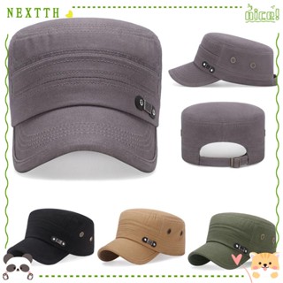 Nextth หมวกเบสบอลลําลอง ผ้าฝ้าย ระบายอากาศ ปรับได้ เหมาะกับฤดูใบไม้ผลิ ฤดูร้อน สําหรับผู้ชาย