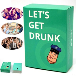 Retailmnl Drinking Game Lets Get Drunk Card game - Fun Adult Drinking Game