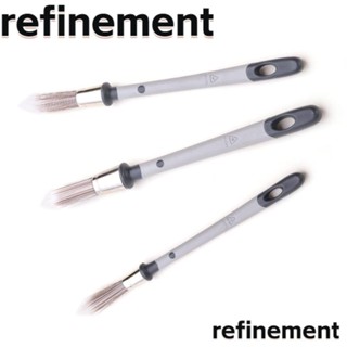 Refinement แปรงทาสีผนัง ขนาดเล็ก สีเทา สําหรับระบายสี ขอบผนังบ้าน