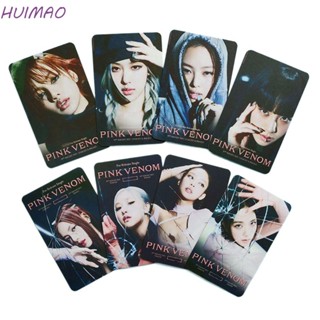 Huimao PINK VENOM โฟโต้การ์ด แฟนคลับ คอนเสิร์ต ไอดอล รูปภาพ HD การ์ดโลโม่ การ์ด LISA JENNIE ROSE LISA โปสการ์ด