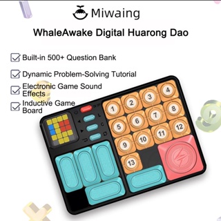 Miwaing Super Maze Game Huarong Road Smart Sensor 500+ Question Bank ของเล่นฝึกสมอง แบบโต้ตอบ สําหรับทุกวัย