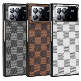 เคสโทรศัพท์มือถือหนัง PC แบบแข็ง สําหรับ xiaomi Mix Fold3 Fold 3 5G Mix Fold 2 fold2 xiaomi fold2