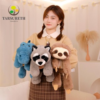 Tarsureth ตุ๊กตาจระเข้ ผ้ากํามะหยี่ขนนิ่ม กอดได้ ขนาด 45 ซม. สําหรับตกแต่งห้อง