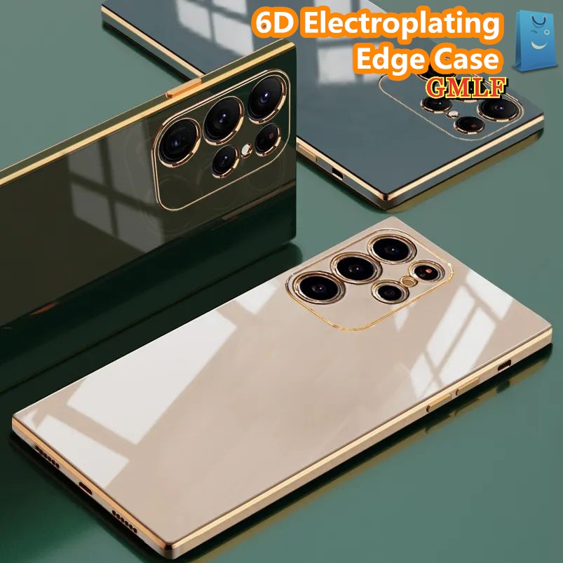 เคสโทรศัพท์มือถือแบบนิ่ม TPU กันกระแทก ลาย 6D สําหรับ Samsung Galaxy S22 S23 Ultra S21 S20 FE S22 Plus 5G