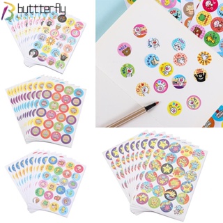 Buttterfly สติกเกอร์ฉลากรางวัล ของเล่นคลาสสิก สําหรับเด็ก 240 ชิ้น