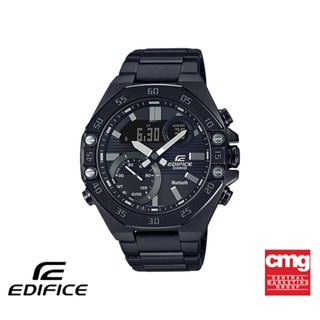 CASIO นาฬิกาข้อมือผู้ชาย EDIFICE รุ่น ECB-10DC-1ADF วัสดุสเตนเลสสตีล สีดำ