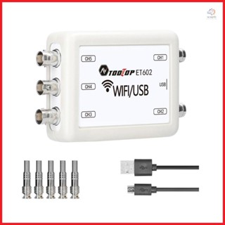 TOOLTOP Virtual Oscilloscope 5-channel Data Storage Acquisition Recorder 4 Measurment Modes Switchable - Versatile Oscilloscope for Professional Data Measurement and Analysis