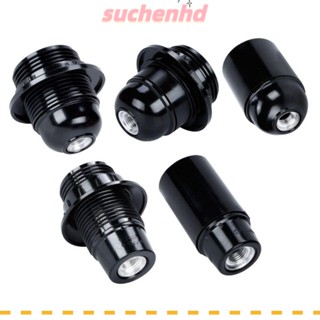 Suchenhd หัวโคมไฟเกลียว Bakelite สกรูปาก E27 E14 โคมไฟตั้งพื้น