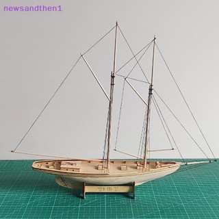 Newsandthen1 1:87 Ben Jamin W. โมเดลเรือใบ แบบไม้ สไตล์คลาสสิก DIY สําหรับตกแต่ง