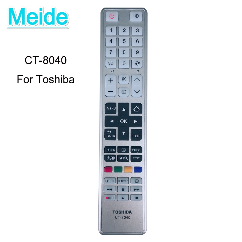 รีโมทคอนโทรลใหม่ CT-8040 สําหรับทีวี Toshiba LED LCD 3D โทรทัศน์ 40T5445DG 48L5435DG 48L5441DG CT804