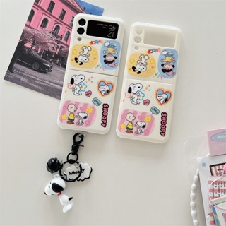 เคสซิลิโคนนิ่ม ลายการ์ตูนน่ารัก 3D กันกระแทก สําหรับ Samsung Galalxy Z Flip 3 Z Flip 4 Z Flip 5 5G