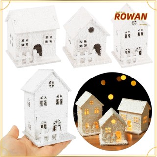 Rowans โคมไฟ LED รูปปราสาทเรืองแสง สําหรับแขวนตกแต่งต้นคริสต์มาส