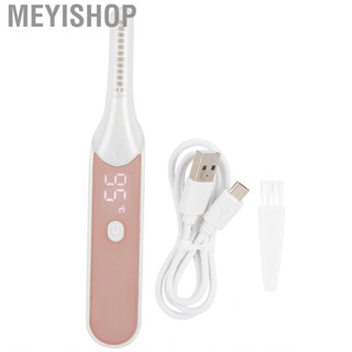 Meyishop Electric Heated Eyelash Curler Long‑lasting Digital Display Lashes Curl