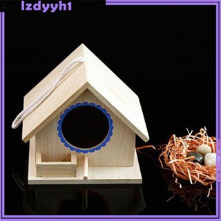 [JoyDIY] บ้านนกไม้ สําหรับแขวนตกแต่งสวน